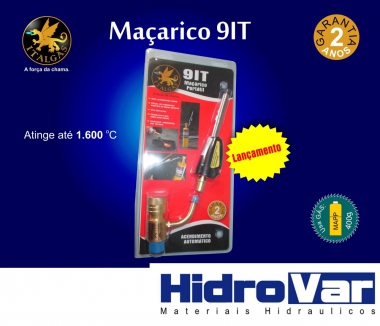 MAÇARICO PORTÁTIL 9IT - ACENDIMENTO AUTOMÁTICO