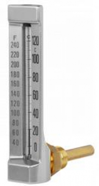 Termometro Capela Angular 0-50°C 100mm - 50mm