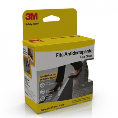 Fita Adesiva Antiderrapante -Safety Walk - Neon