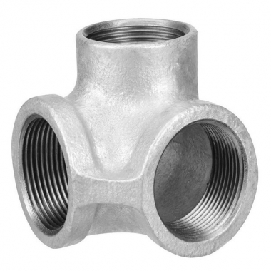 Cotovelo com Saída Lateral - Galvanizado