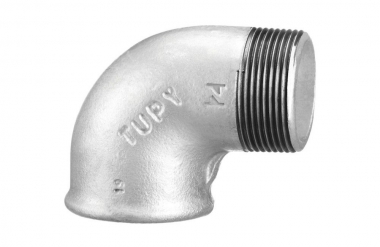 Cotovelo Macho e Fêmea - Galvanizado