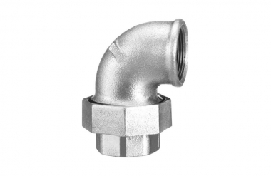 União Cotovelo com Assento Cônico de Ferro