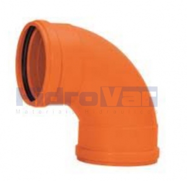 Curva Curta com Bolsa Esgoto Silentium