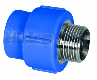 Adaptador de Transição Macho PPR Azul