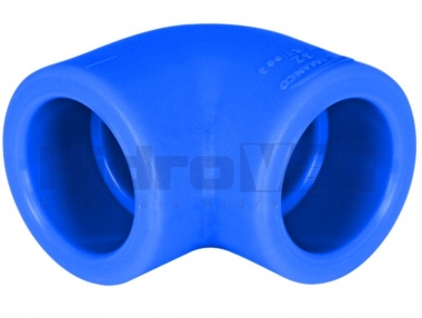 Joelho 90° PPR Azul
