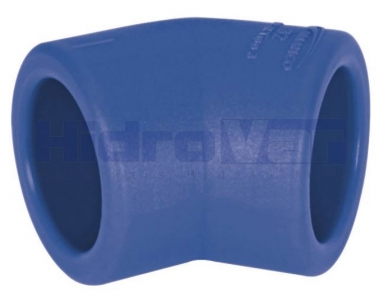 Joelho 45° PPR Azul