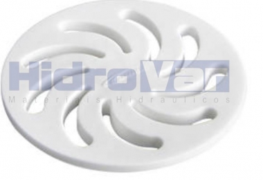 Grelha Redonda Vórtice Branca