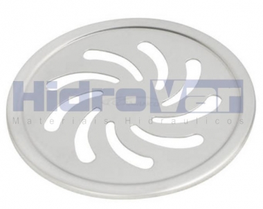 Grelha Redonda Vórtice Inox