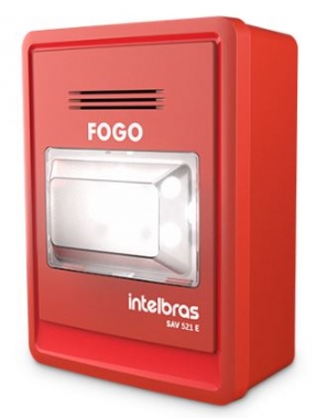 Sinalizador Audiovisual Endereçável SAV 521E