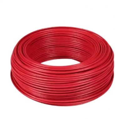 CABO BLINDADO PARA ALARME INCENDIO 2 VIAS 2X0,75MM VERMELHO