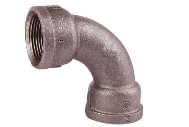 Curva Femea NPT Aço Preto CL 20