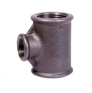 Te de Redução NPT Aço Preto CL 20