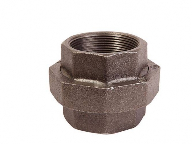 União Aseento Conico Bronze NPT Aço Preto CL 20