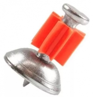 PINO LISO AÇÃO INDIRETA 1/4 X 28 C/ ARRUELA CONICA 23MM