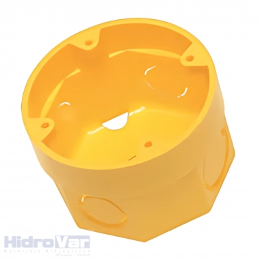 ELETRODUTO CAIXA DE LUZ OCTOGONAL 3X3 FLEX