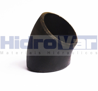 Curva Aço Carbono Schedule 40 - 45°