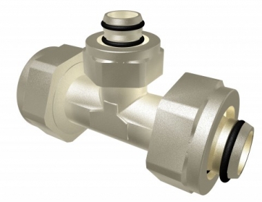 Tê de Compressão com Redução Central