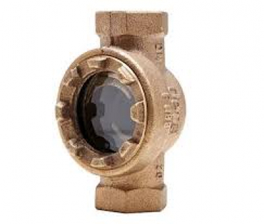Visor de Fluxo em Bronze 088