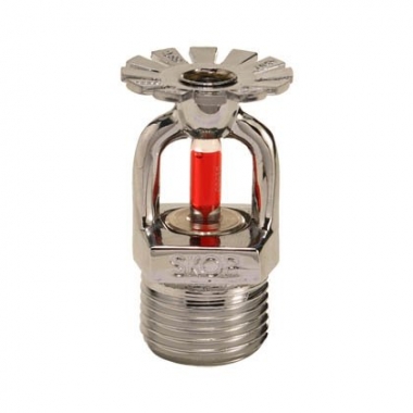 Sprinkler Metálico Cromado Pendente Resposta Padrão