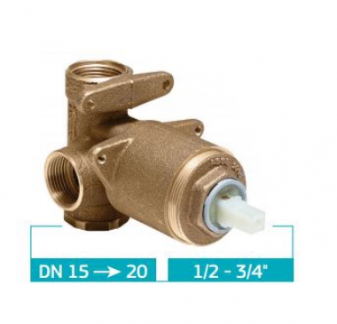 Base Monocomando chuveiro Alta e Baixa Pressão 4493