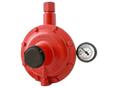 Regulador de Alta Pressão com Manômetro - 76510/02 - 90kg/h