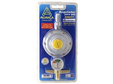 REGULADOR BLISTER 506/1 BTM Blister com manômetro - 506/01BTM