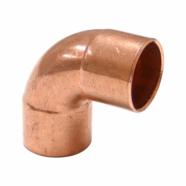 Cotovelo Cobre Liso 90°