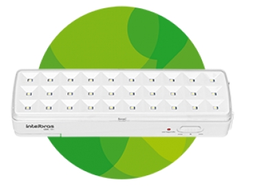 Iluminação de emergência 30 LEDs