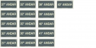 Placas Fotoluminescentes Pavimentos S17 - Andar